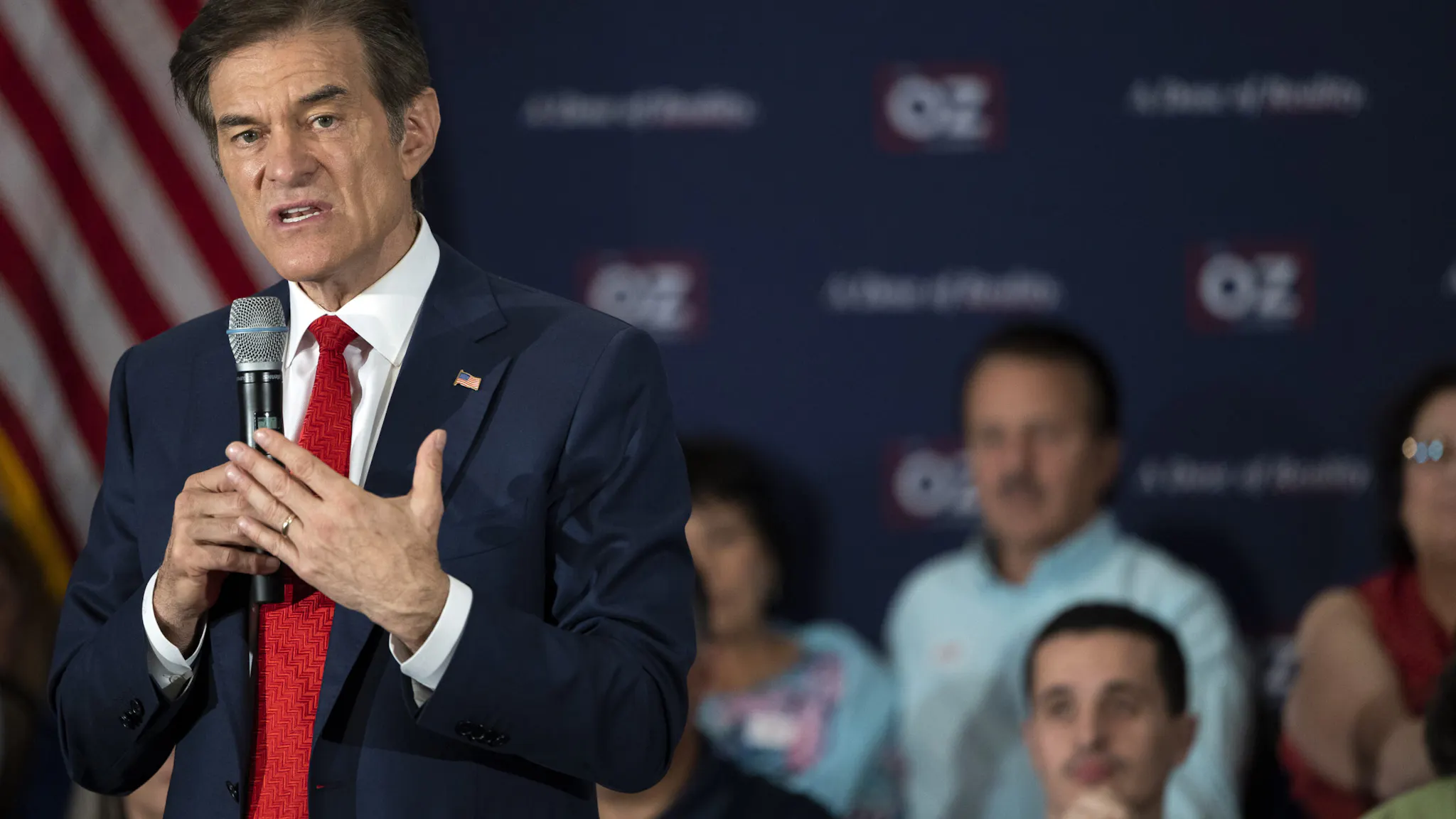 Pennsylvania Senate Candidate Mehmet Oz Delivers Remarks At ‘A Dose of Reality’ Town Hall