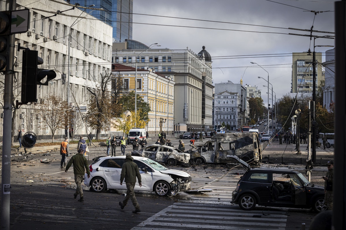 Putin Unleashes Fierce Border-To-Border Missile Blitz On Ukraine Following Bridge Attack