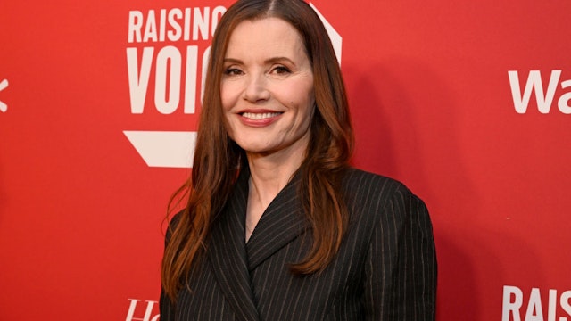 BEVERLY HILLS, CALIFORNIA - APRIL 20: Geena Davis attends The Hollywood Reporter's Raising Our Voices, presented by Walmart, at The Maybourne Beverly Hills on April 20, 2022 in Beverly Hills, California. (Photo by Michael Kovac/Getty Images for The Hollywood Reporter )