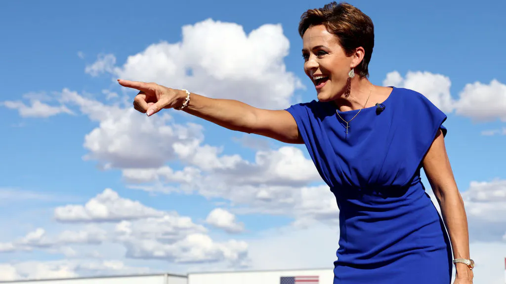 Kari Lake Fires Back After Katie Hobbs Blames Her And ‘Allies’ For Campaign Office Break-In