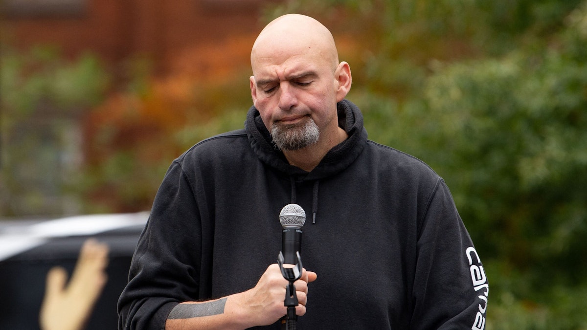 Fetterman ridiculed on Twitter over Juneteenth post after 2013 jogger incident.