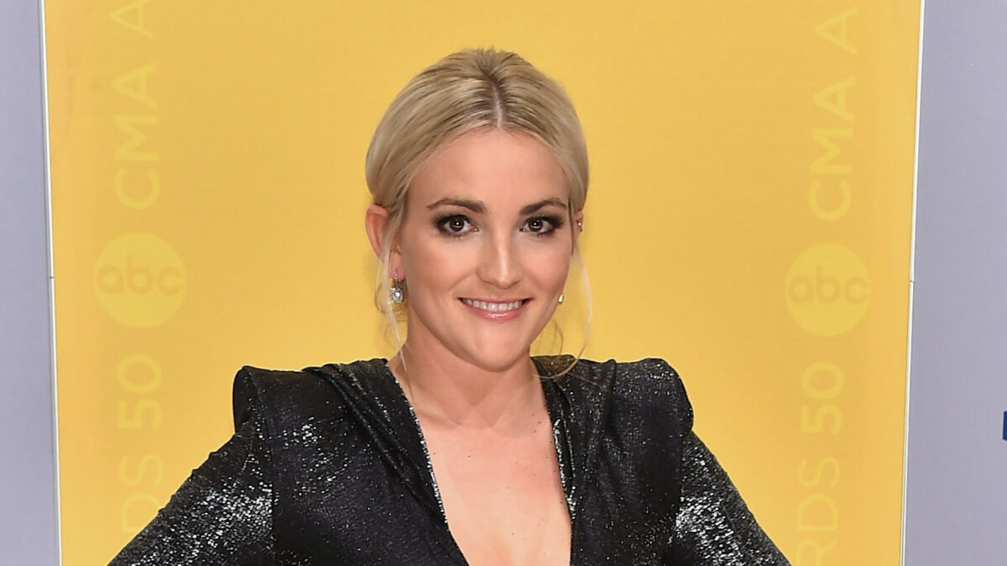 Singer-songwriter Jamie Lynn Spears attends the 50th annual CMA Awards at the Bridgestone Arena on November 2, 2016 in Nashville, Tennessee.