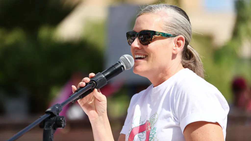 WATCH: Katie Hobbs Flees Into Bathroom To Escape Project Veritas Action’s Questions