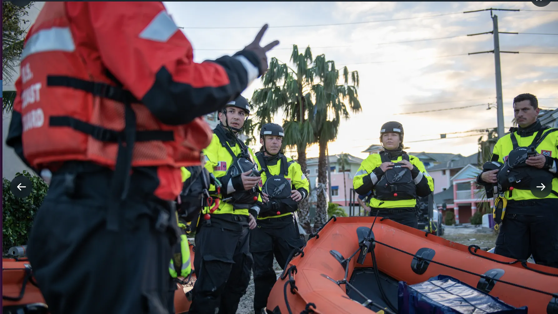 Coast Guard Hero Praised By Biden For Saving Lives After Ian Facing Discharge Over COVID Jab Refusal