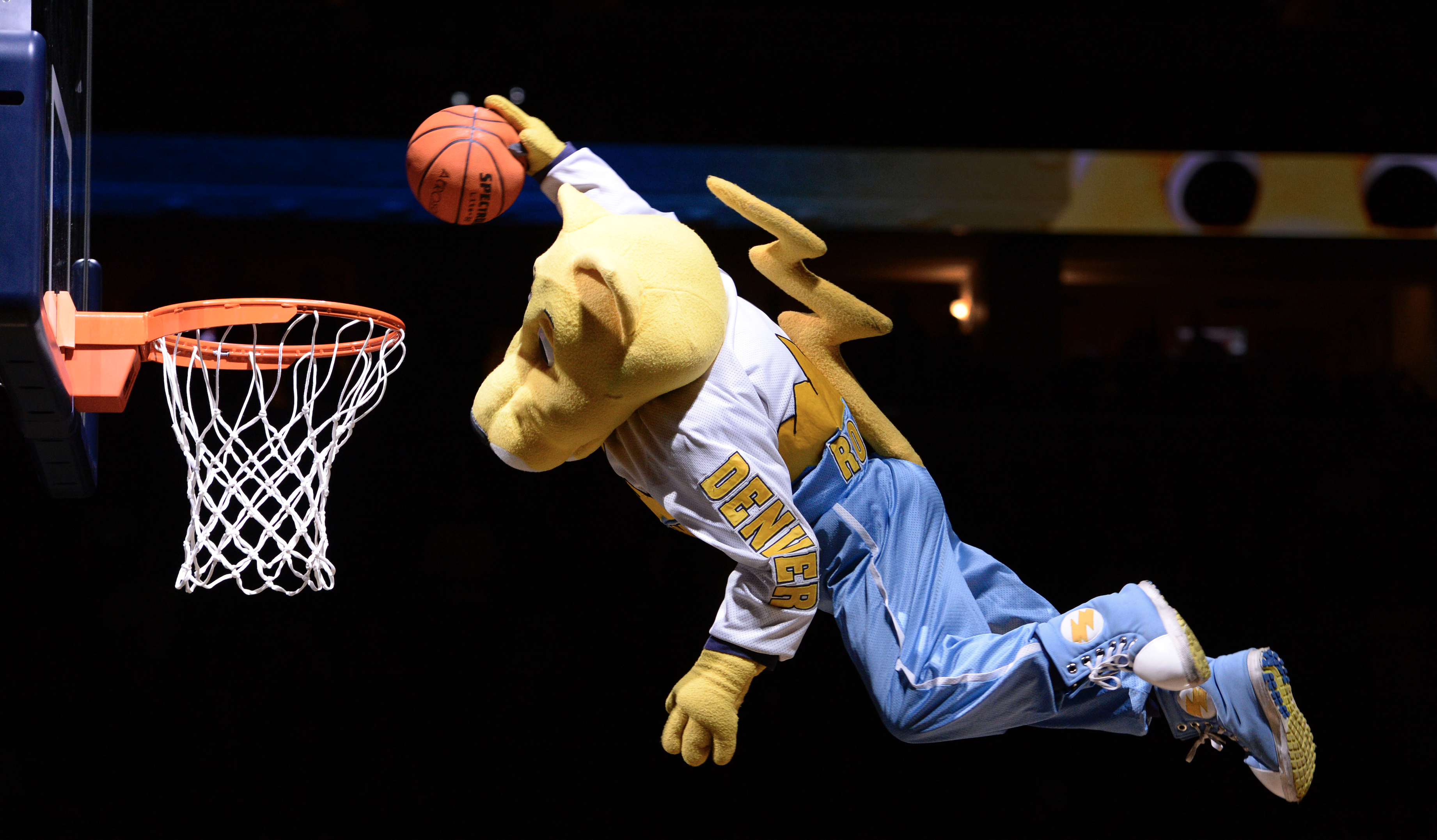Top 5 NBA mascots ranked by salaries, featuring the Denver Nuggets