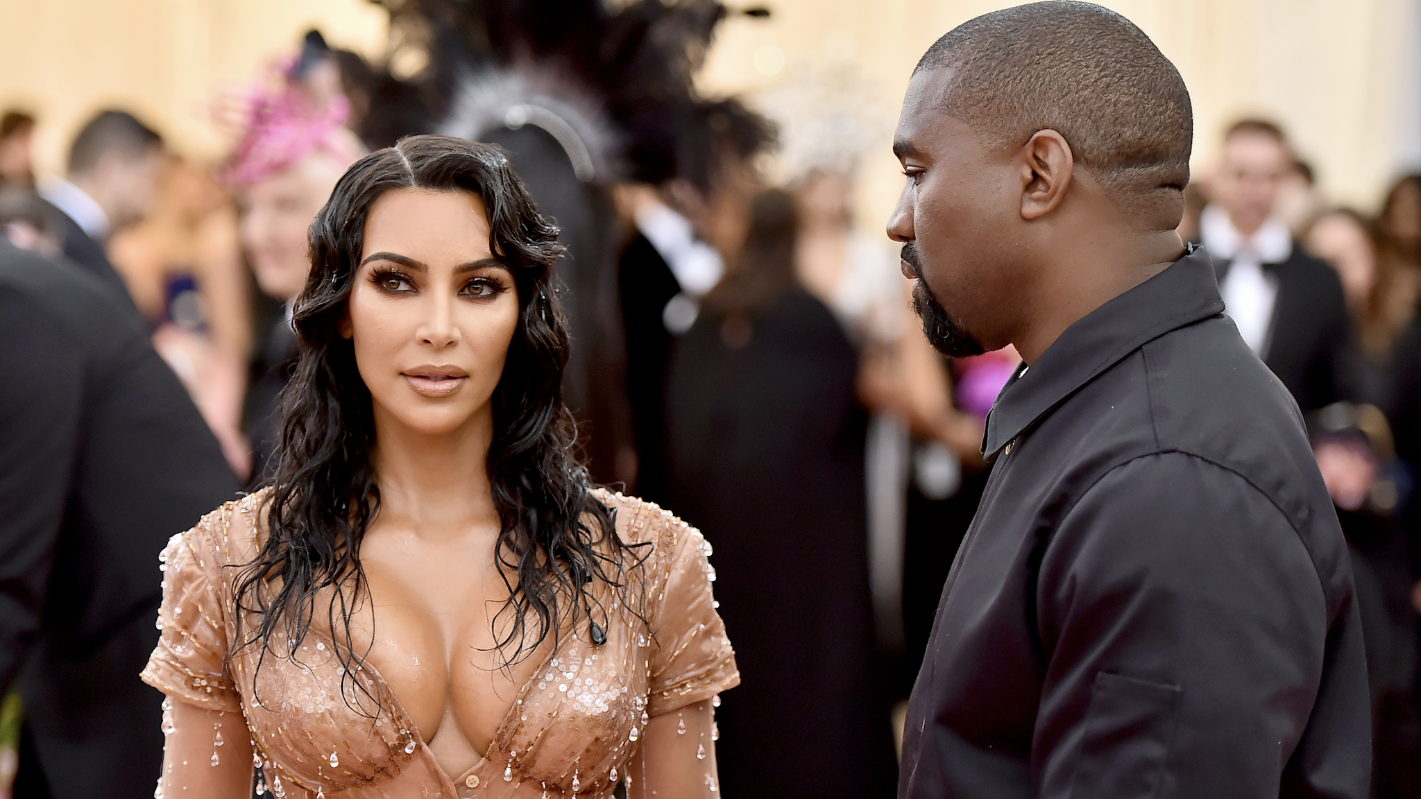NEW YORK, NEW YORK - MAY 06: Kim Kardashian West and Kanye West attend The 2019 Met Gala Celebrating Camp: Notes on Fashion at Metropolitan Museum of Art on May 06, 2019 in New York City.