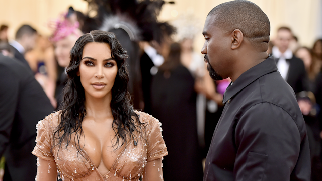NEW YORK, NEW YORK - MAY 06: Kim Kardashian West and Kanye West attend The 2019 Met Gala Celebrating Camp: Notes on Fashion at Metropolitan Museum of Art on May 06, 2019 in New York City.