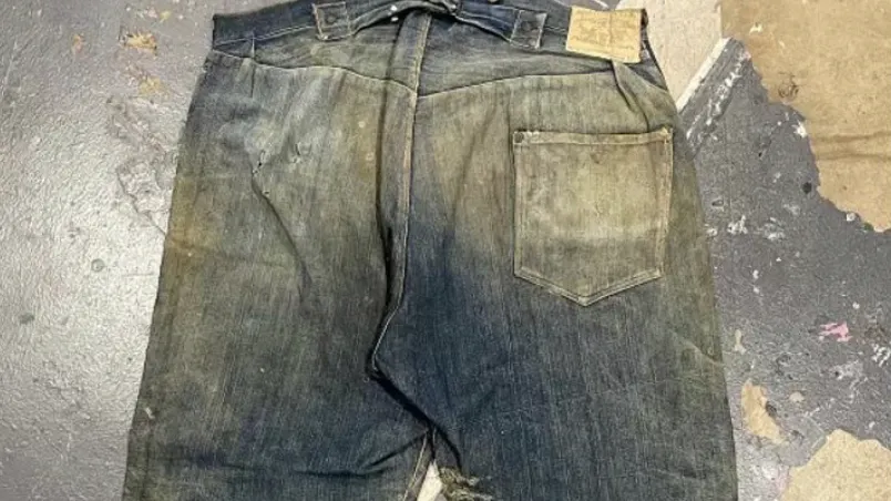 Vintage Levi’s Found In Abandoned Mine Sell For Jaw-Dropping Price