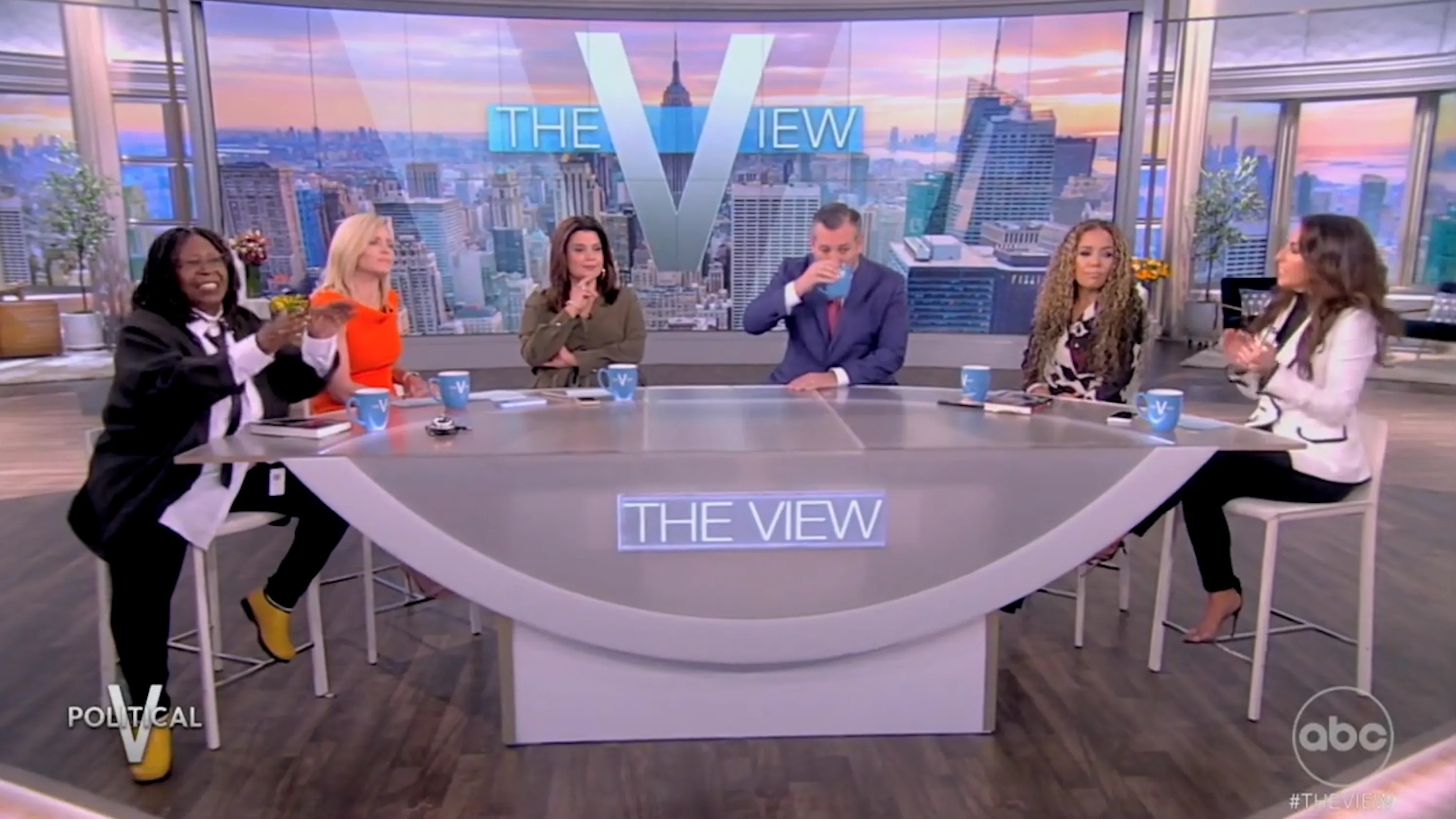 ‘The View’ Cuts To Commercial Break As Far-Left Activists Erupt In Protest, Shout Obscenities At Ted Cruz