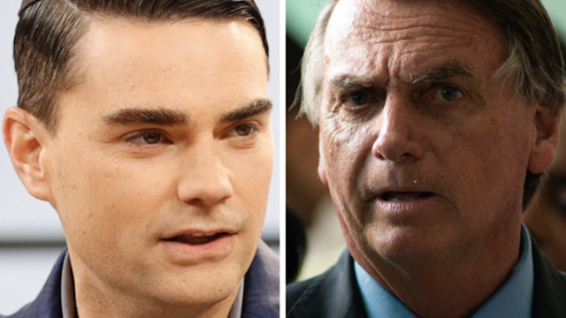 Brazilian President Jair Bolsonaro told The Daily Wire's Ben Shapiro the West can't afford to lose Brazil to corrupt socialists.