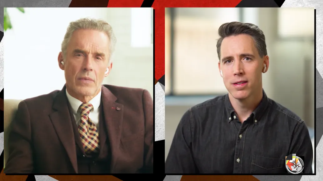 ‘We Need You’: Jordan Peterson, Sen. Hawley Give Hopeful Message, And A Warning, To Young Men