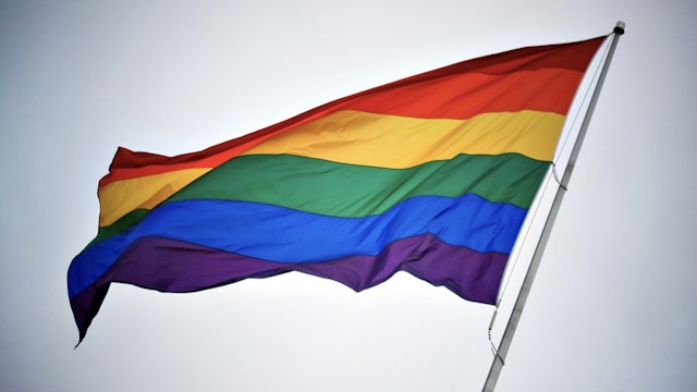 Rainbow Pride Flag - stock photo Charlie Nguyen Photography via Getty Images