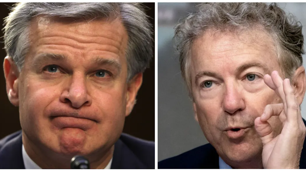 ‘You Won’t Answer The Question’: Rand Paul Grills FBI’s Wray On Getting Private Info From Facebook, Social Media Companies