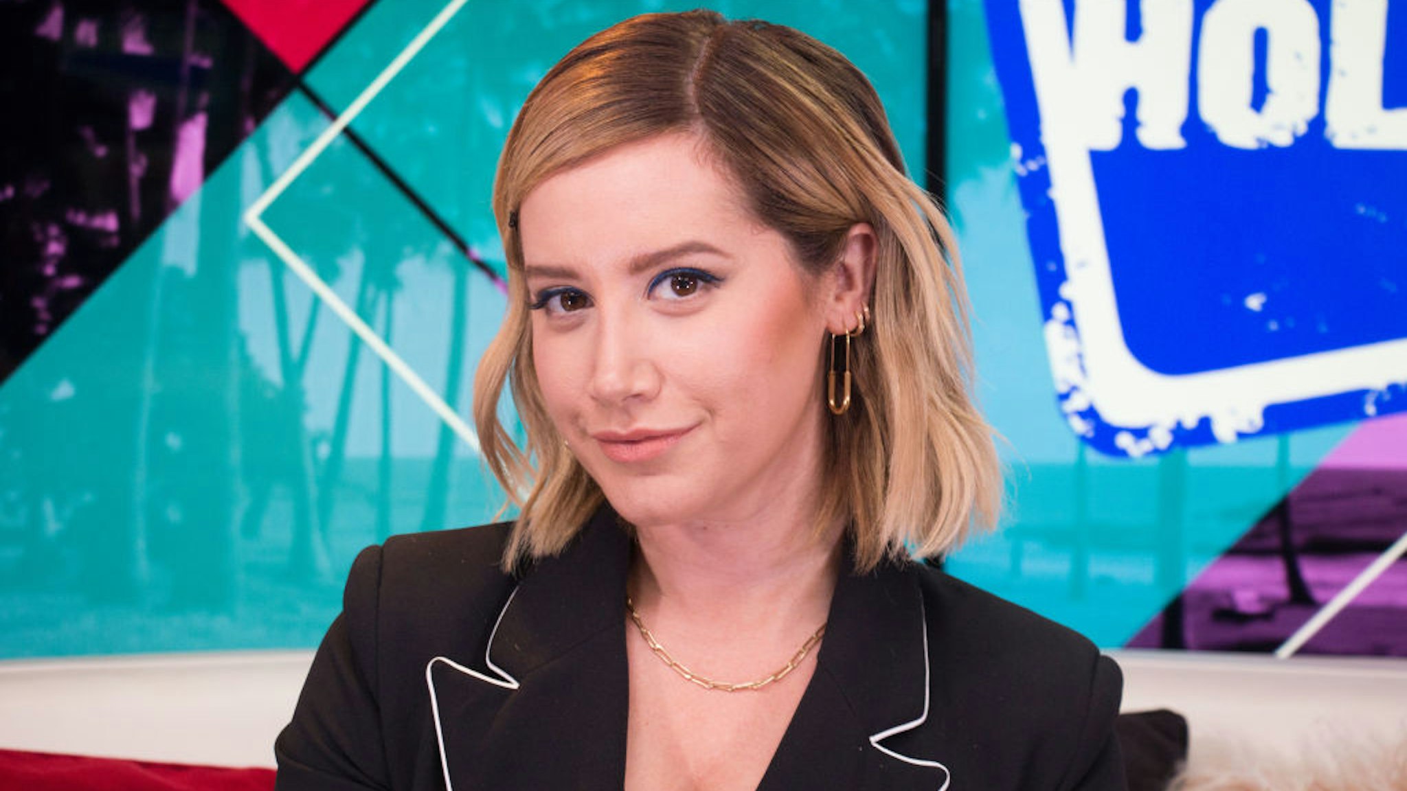 LOS ANGELES, CA - January 23: (EXCLUSIVE COVERAGE) Ashley Tisdale visits the Young Hollywood Studio on January 23, 2019 in Los Angeles, California. (Photo by Mary Clavering/Young Hollywood/Getty Images)