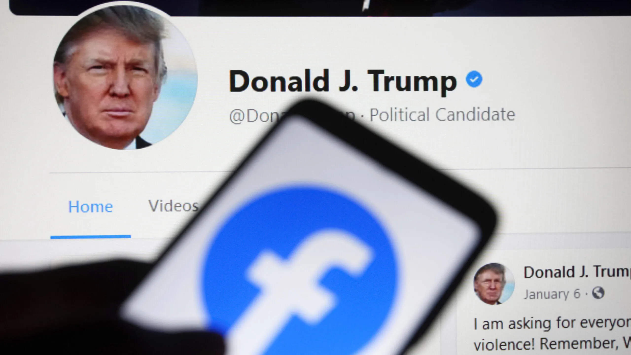 Social Media Platforms Have No Plans To Lift Bans On Trump’s Accounts Despite Third White House Bid