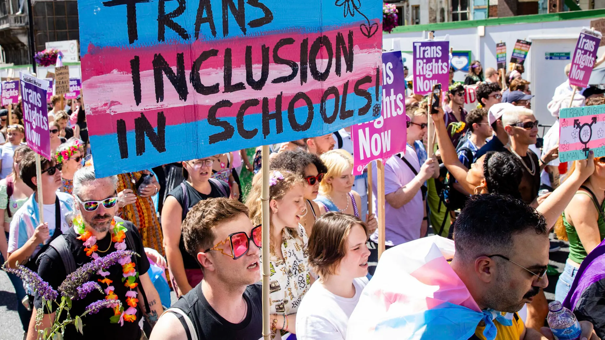 London Trans+ Pride London More and more minors who once experienced gender dysmorphia are detransitioning. Their stories all share a chilling sameness. They were alienated. People they should have been able to trust encouraged them to believe they were trapped in the wrong body. They were subjected to treatments ranging from puberty blockers to breast and, in some case, genital surgeries that left them even more unhappy and permanently disfigured.