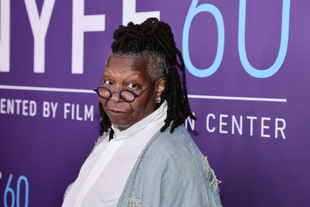 Whoopi Goldberg scolds audience for booing GOP governor with a firm “No, No, No.”