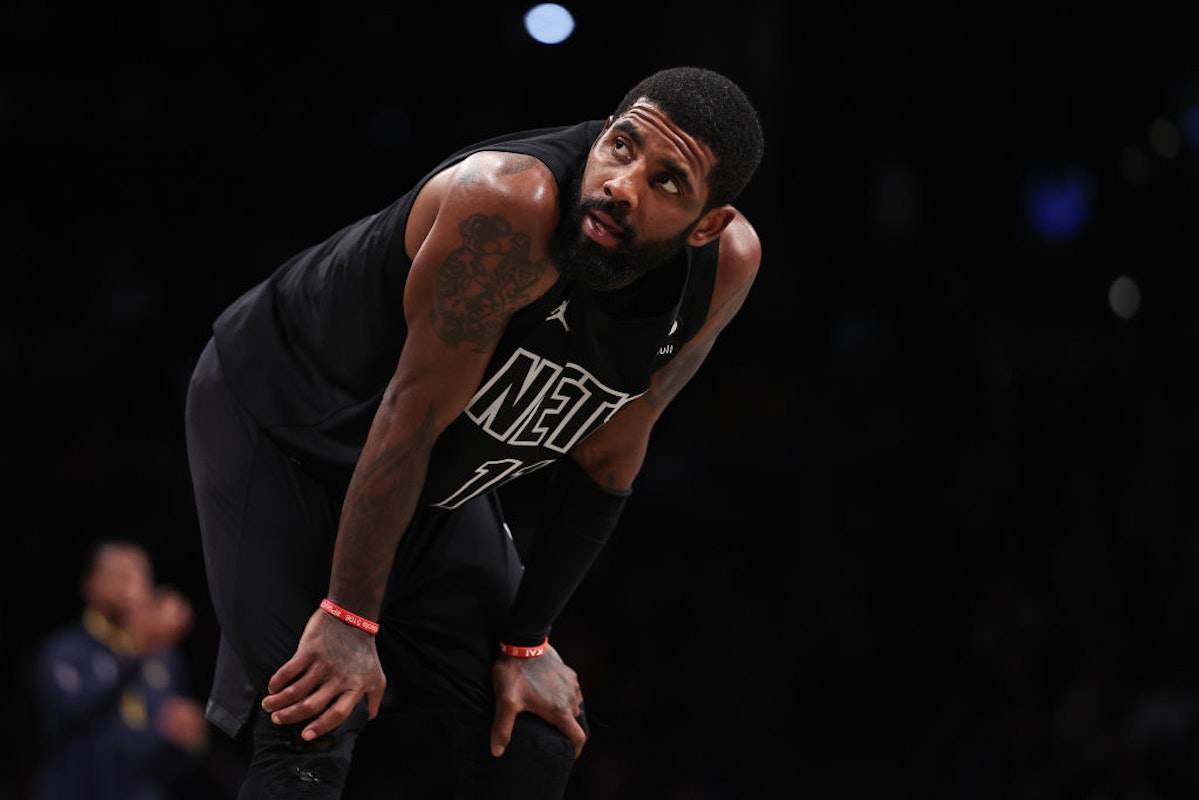 Fans Deliver Silent Court-Side ‘Fight Anti-Semitism’ Protest To Nets Star Kyrie Irving