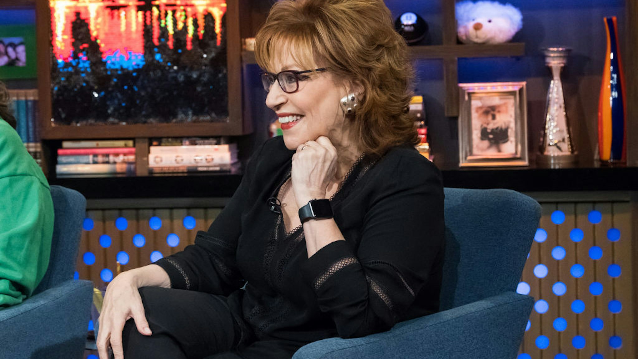 WATCH WHAT HAPPENS LIVE WITH ANDY COHEN -- Pictured: Joy Behar -- (Photo by: Charles Sykes/Bravo/NBCU Photo Bank/NBCUniversal via Getty Images)