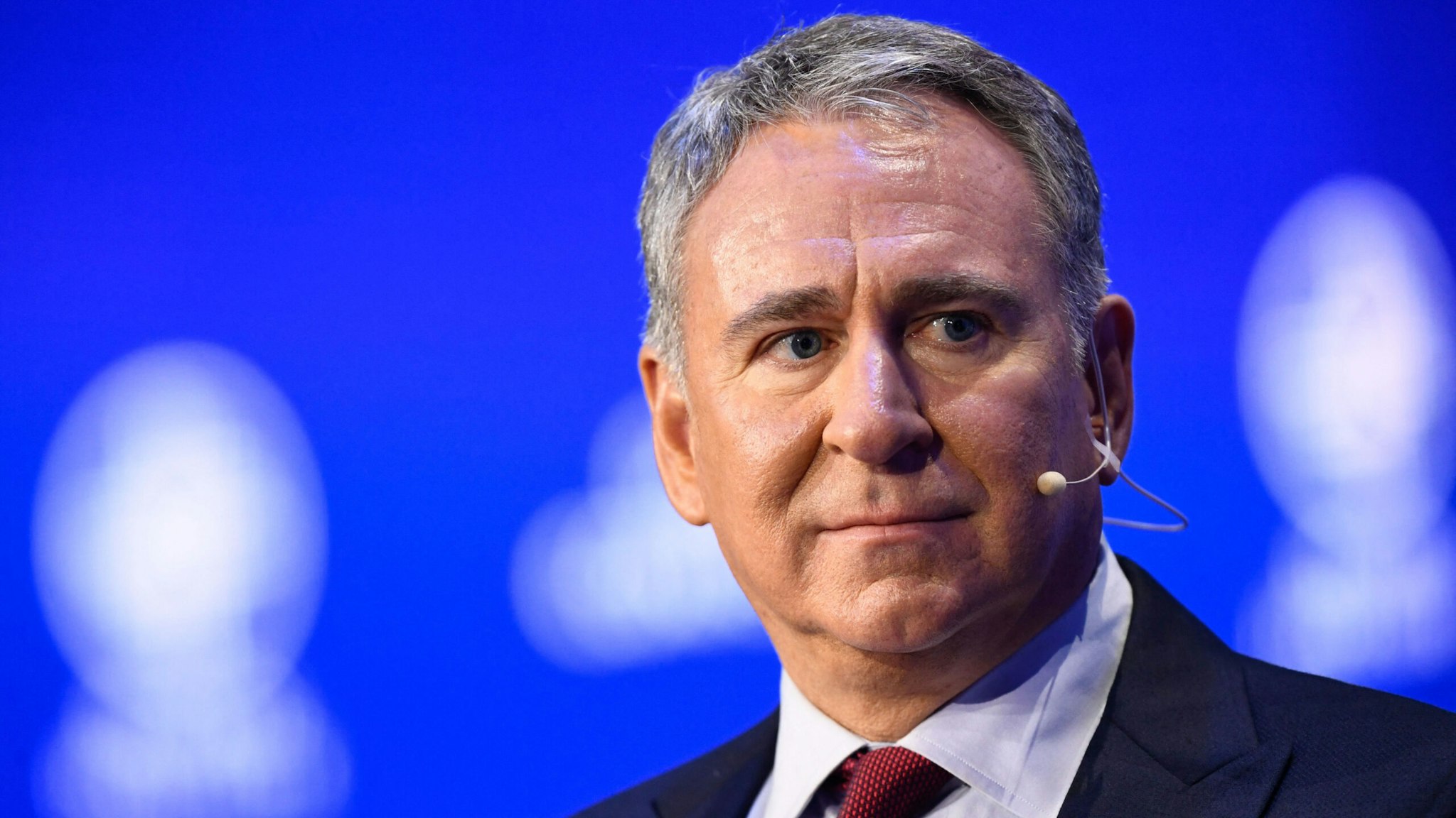 Ken Griffin, Founder and CEO, Citadel, speaks during the Milken Institute Global Conference in Beverly Hills, California, on May 2, 2022.