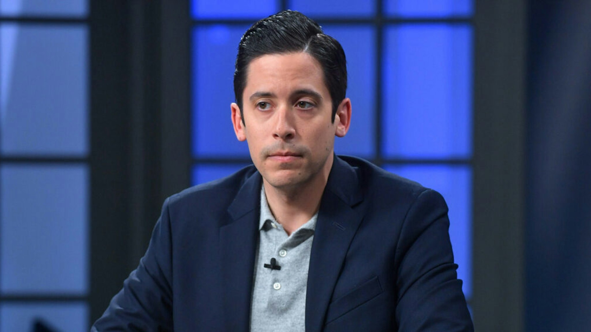 Michael Knowles is seen on set of "Candace" on April 19, 2022 in Nashville, Tennessee