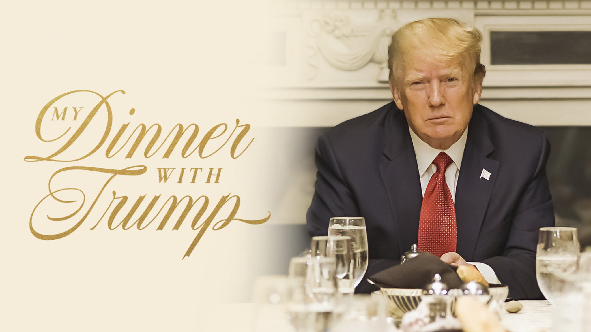 “My Dinner with Trump,” a 73-minute-long film shot in Trump-style cinéma vérité at his Bedminster, N.J., golf club, features the former and possibly future president talking with key advisers at a crucial time in his post-presidency.