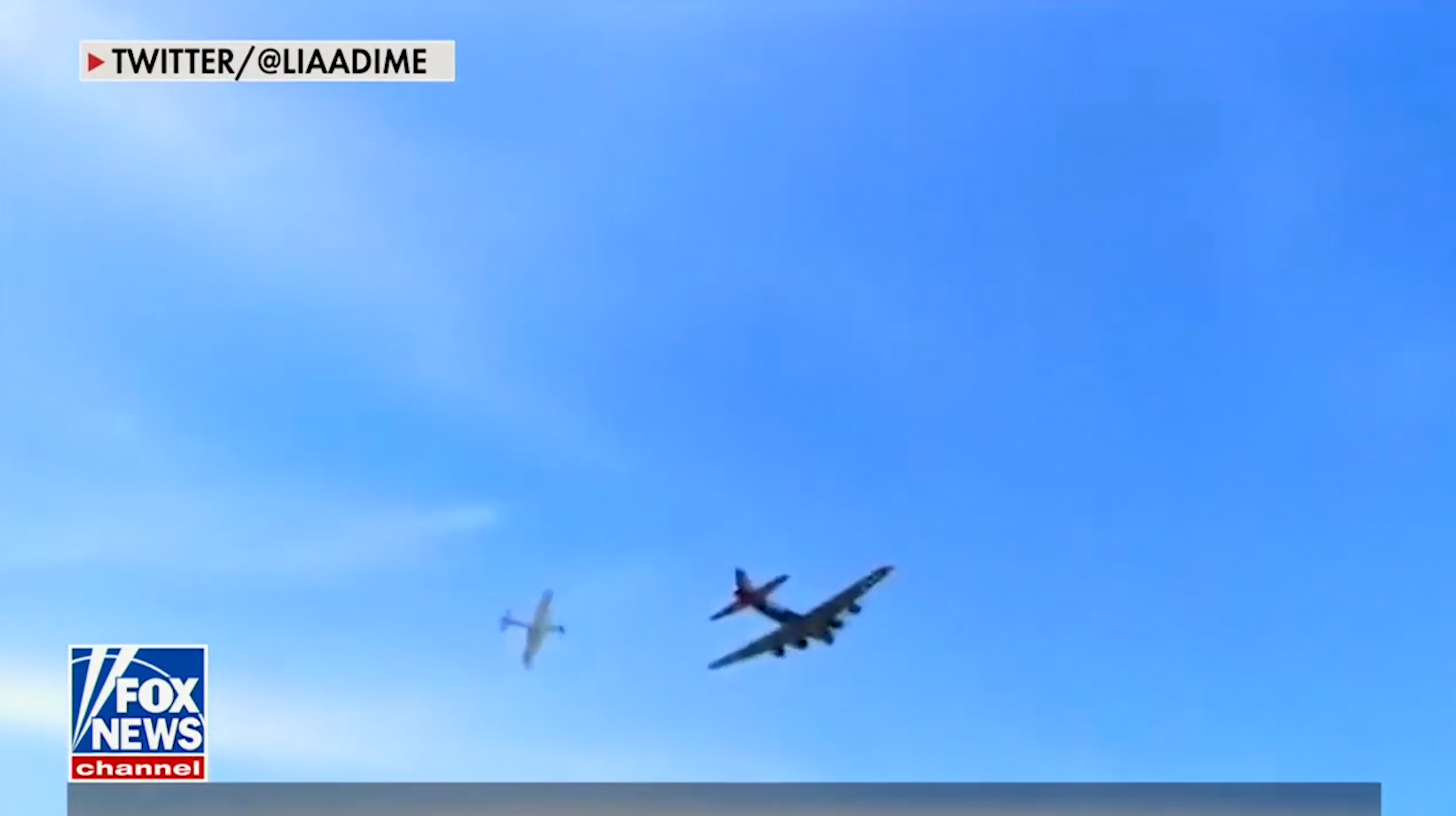 Two World War II Planes Collide In Midair Incident Over Texas