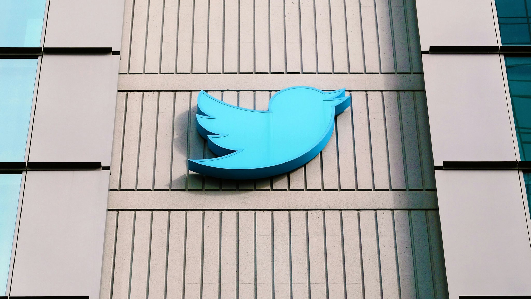 SAN FRANCISCO, CA - NOVEMBER 04: Twitter headquarters stands on 10th Street on November 4, 2022 in San Francisco, California. Twitter Inc reportedly began laying off employees across its departments on Friday as new owner Elon Musk is reportedly looking to cut around half of the company's workforce.