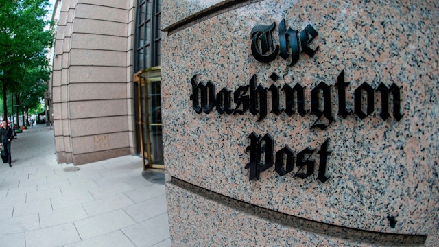 The building of the Washington Post newspaper headquarter is seen on K Street in Washington DC on May 16, 2019. - The Washington Post is a major American daily newspaper published in Washington, D.C., with a particular emphasis on national politics and the federal government. It has the largest circulation in the Washington metropolitan area.