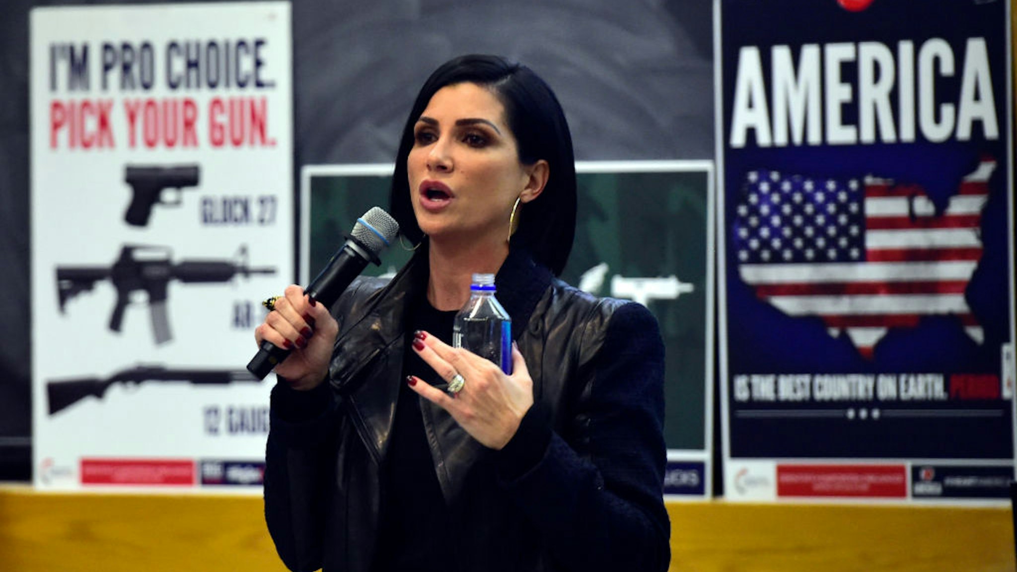 BOULDER, CO - OCT 10, 2019: Former National Rifle Association spokesperson Dana Loesch speaks about saving the Second Amendment during a event on Thursday on the University of Colorado campus in Boulder. (Photo by Jeremy Papasso/Staff Photographer)