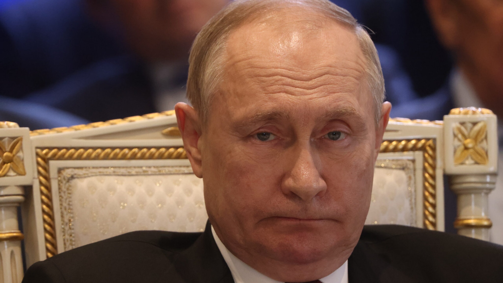 Vladimir Putin fell down a flight of stairs and crapped his pants earlier this week, prompting more rumors about his deteriorating health, according to a Telegram channel that claims to have sources close to the Russian president.
