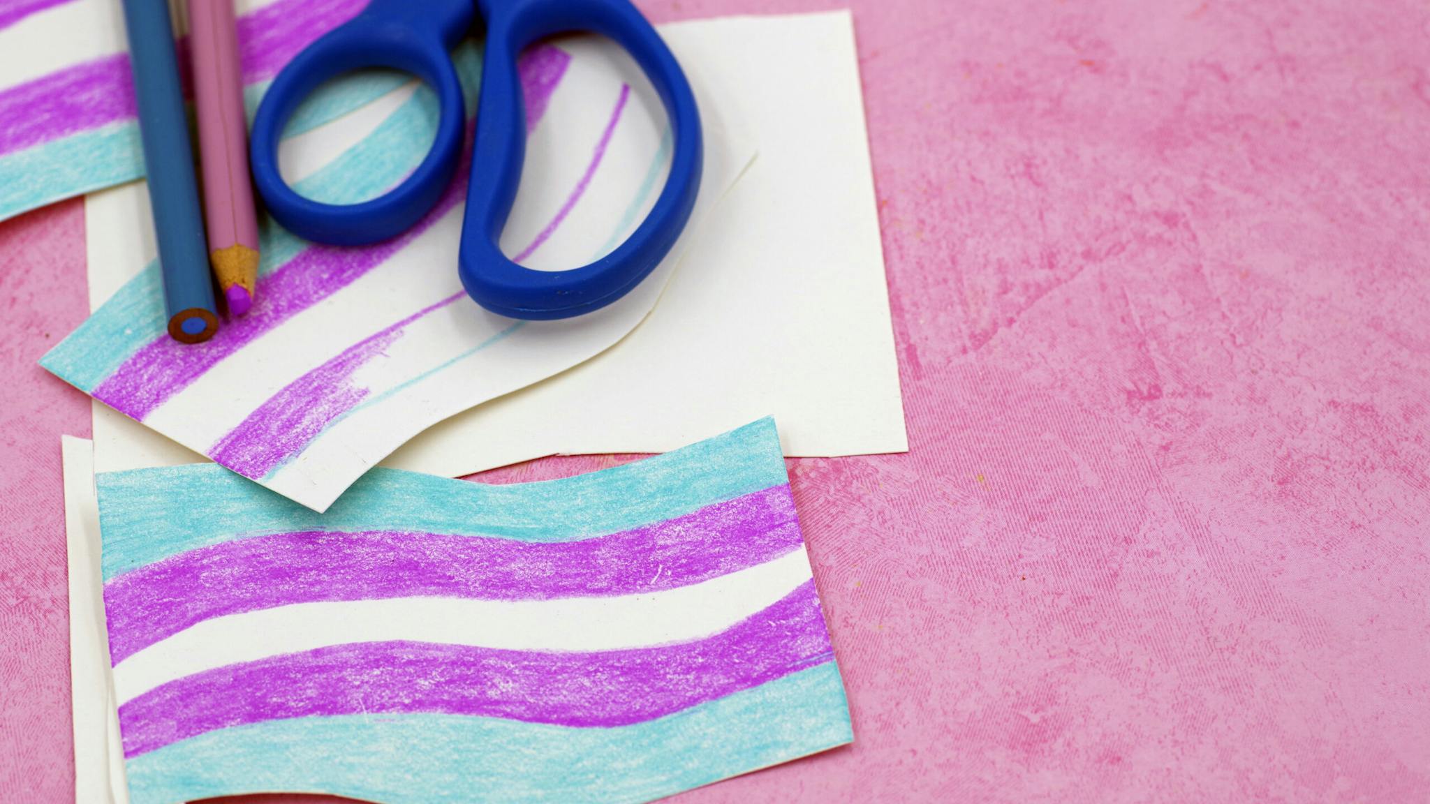 Transgender Flag Arts and Crafts