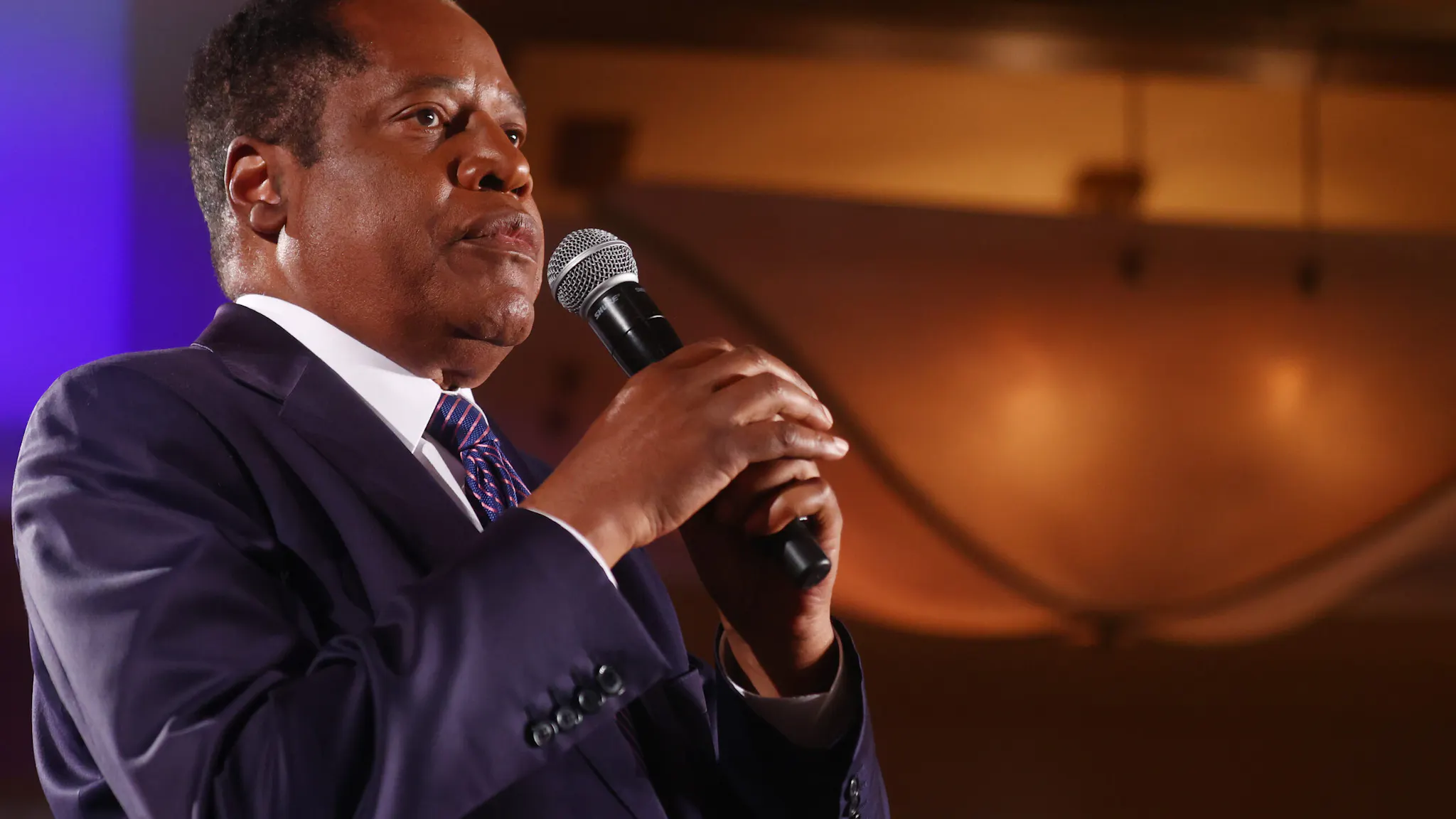 California Gubernatorial Candidate Larry Elder Hosts Election Night Event