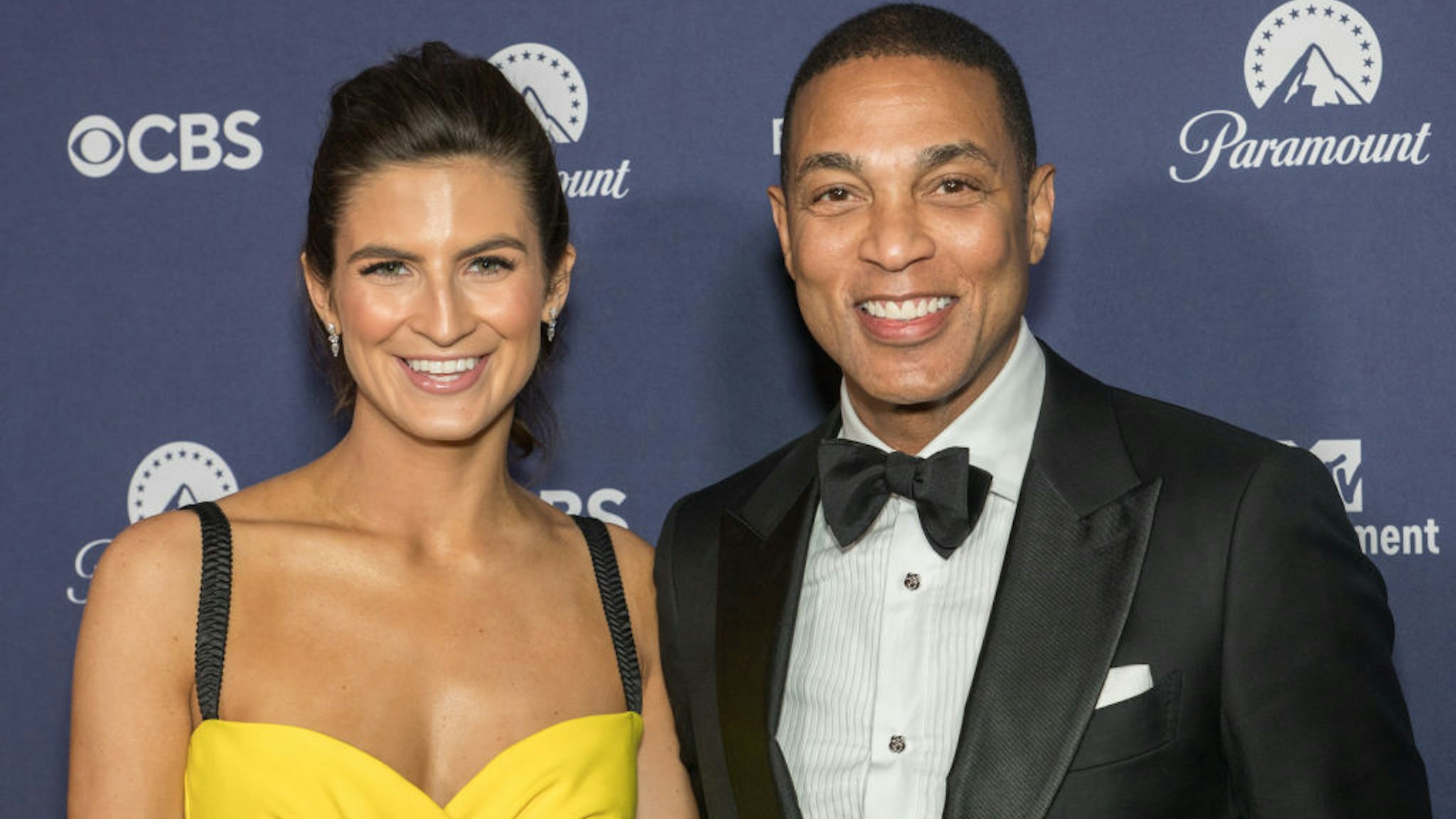 WASHINGTON, DC - APRIL 30: (L-R) Kaitlan Collins and Don Lemon attend Paramount’s White House Correspondents’ Dinner after party at the Residence of the French Ambassador on April 30, 2022 in Washington, DC. (Photo by Shedrick Pelt/Getty Images)