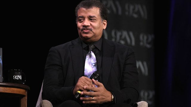 NEW YORK, NEW YORK - OCTOBER 19: Astrophysicist and author Neil deGrasse Tyson attends "Neil deGrasse Tyson in Conversation with Gayle King: Starry Messenger" at The 92nd Street Y, New York on October 19, 2022 in New York City. (Photo by Gary Gershoff/Getty Images)