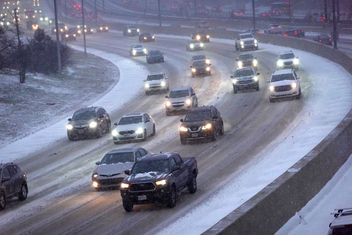 NextImg:Winter Storm Hits Northern United States, Thousands Of Flights Canceled Even As East Coast Prepares For ‘Anomalous’ Summer Weather | The Daily Wire