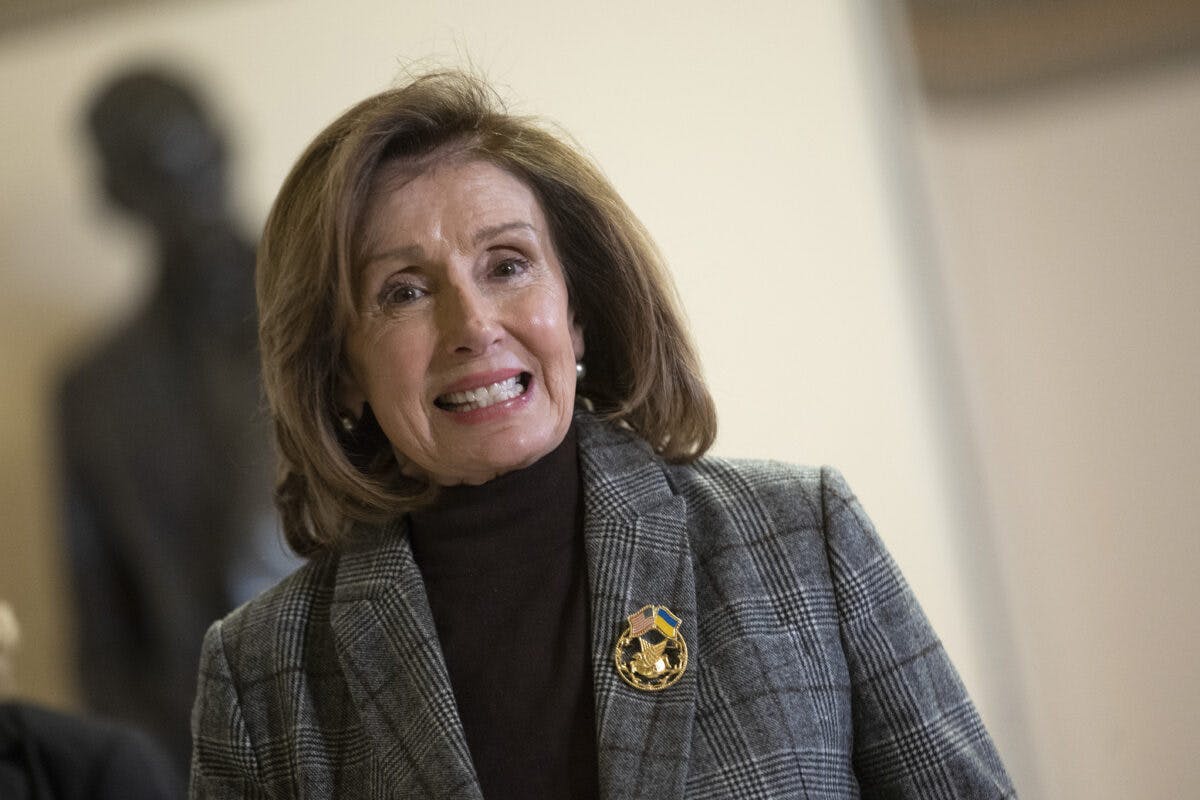 House Speaker Nancy Pelosi drew social media mockery Friday after wishing a “Happy Shwanza,” presumably to those who celebrate Kwanzaa, in her remarks following passage of the omnibus spending bill.