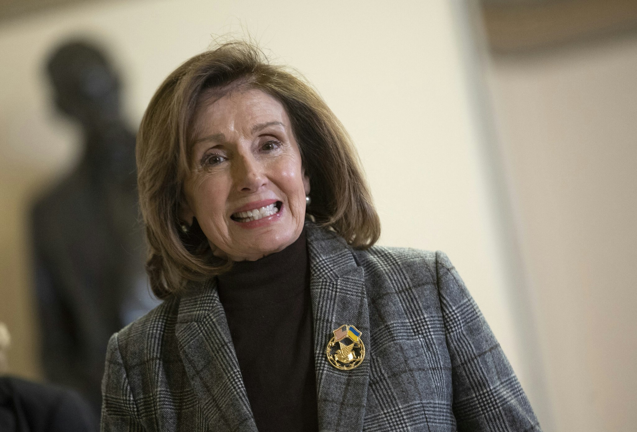 House Speaker Nancy Pelosi drew social media mockery Friday after wishing a “Happy Shwanza,” presumably to those who celebrate Kwanzaa, in her remarks following passage of the omnibus spending bill.