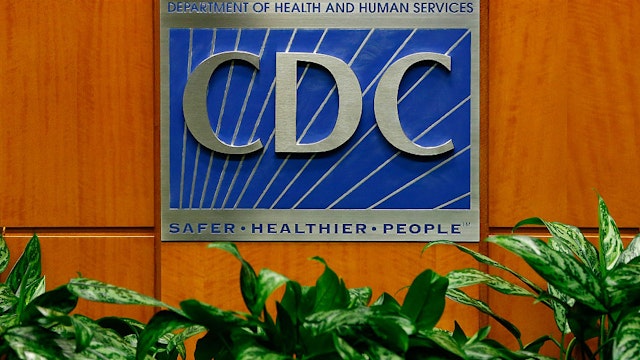 ATLANTA, GA - OCTOBER 05: A podium with the logo for the Centers for Disease Control and Prevention at the Tom Harkin Global Communications Center on October 5, 2014 in Atlanta, Georgia. The first confirmed Ebola virus patient in the United States was staying with family members at The Ivy Apartment complex before being treated at Texas Health Presbyterian Hospital Dallas. State and local officials are working with federal officials to monitor other individuals that had contact with the confirmed patient.