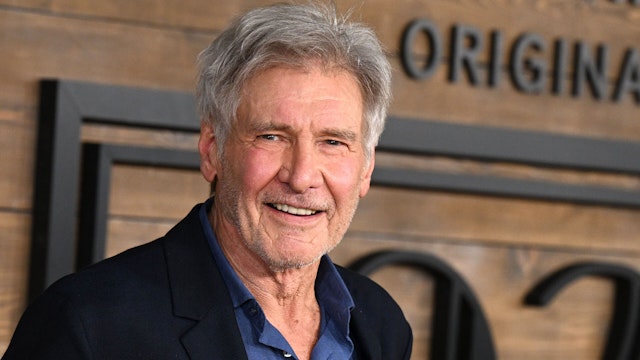 US actor Harrison Ford attends Paramount+ series "1923" premiere at the Hollywood American Legion Post 43 in Los Angeles, December 2, 2022.