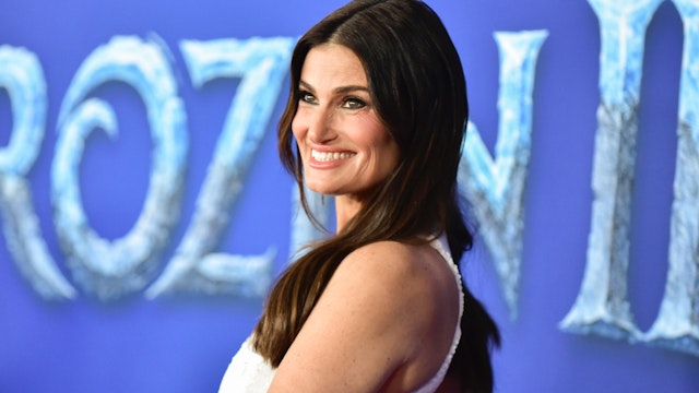 Idina Menzel attends the Premiere of Disney's "Frozen 2" at Dolby Theatre on November 07, 2019 in Hollywood, California.