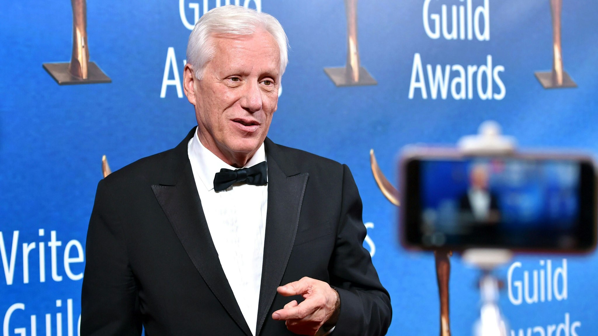 BEVERLY HILLS, CA - FEBRUARY 19: Actor James Woods attends the 2017 Writers Guild Awards L.A. Ceremony at The Beverly Hilton Hotel on February 19, 2017 in Beverly Hills, California.