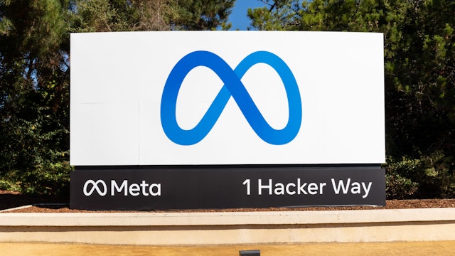 MENLO PARK, CALIFORNIA - OCTOBER 28: Facebook debuts its new company brand, Meta, at their headquarters on October 28, 2021 in Menlo Park, California. Meta will focus on ushering in a future of the metaverse and beyond.