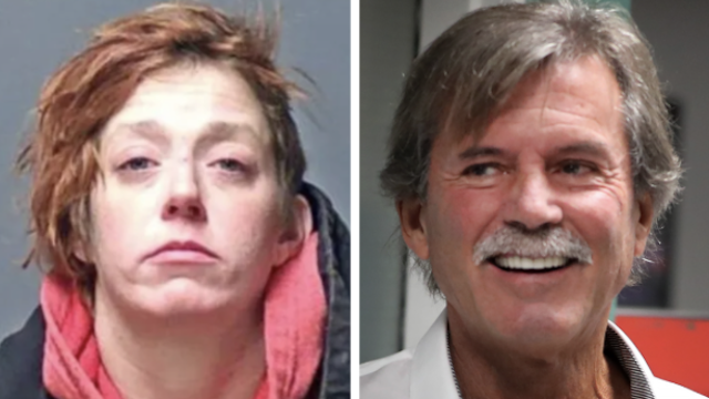 Alexandra Eckerlsey, the daughter of baseball Hall of Famer Dennis Eckersley was arrested Monday after allegedly abandoning her newborn boy after giving birth in a New Hampshire homeless camp amid freezing temperatures.