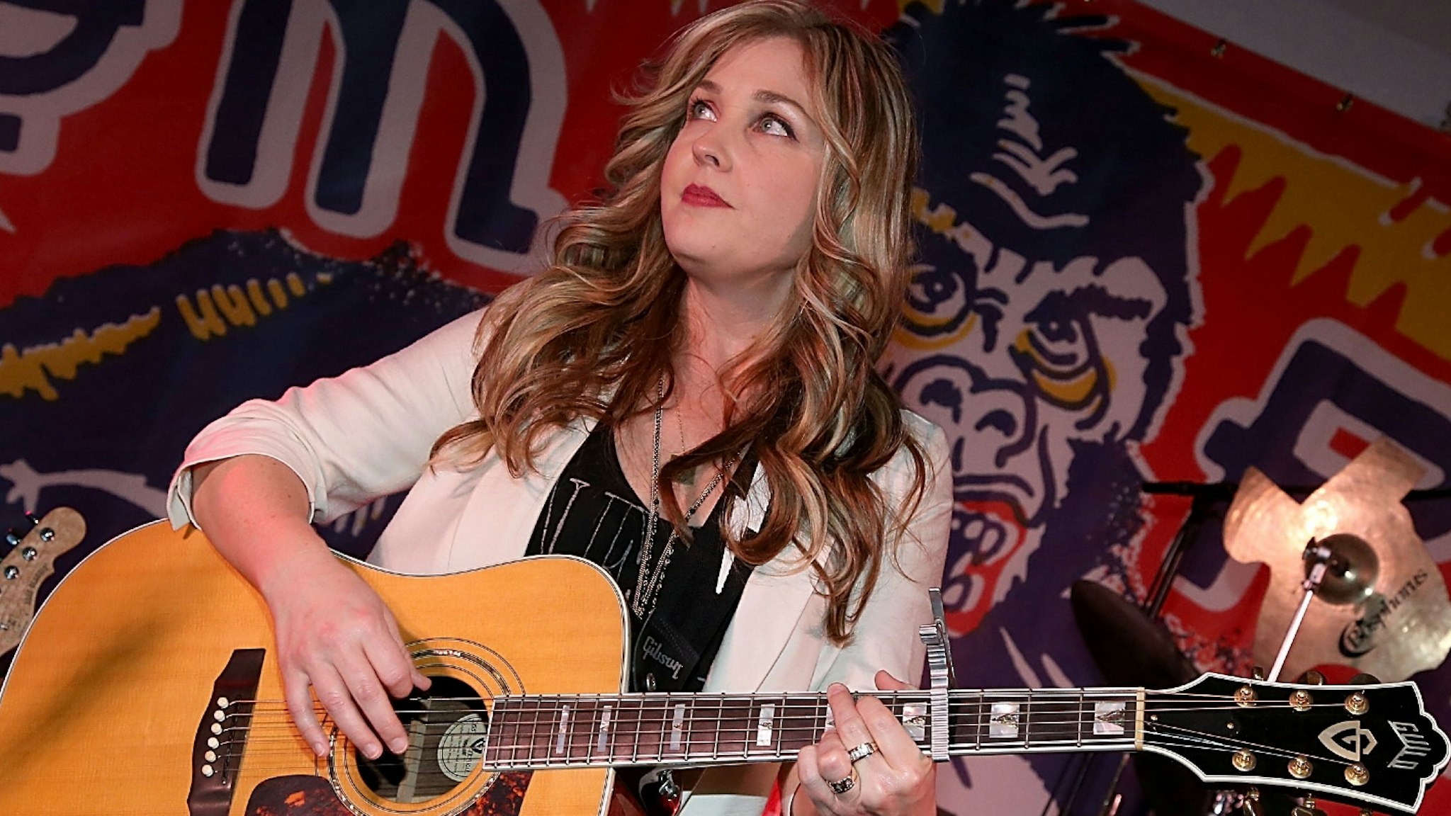 Sunny Sweeney performs in concert during Ray Benson's 65th birthday party at GSD&M during the South by Southwest Music Festival on March 15, 2016 in Austin, Texas.