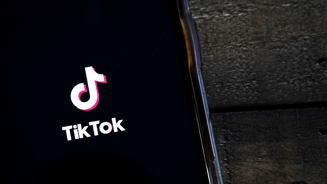 In this photo illustration, the TikTok app is displayed on an Apple iPhone on August 7, 2020 in Washington, DC.