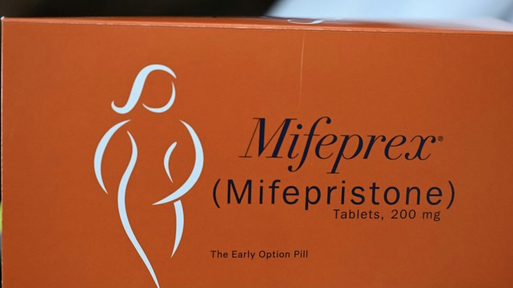US-ABORTION-TEXAS-NEWMEXICO-CLINIC Mifepristone (Mifeprex), one of the two drugs used in a medication abortion, is displayed at the Women's Reproductive Clinic, which provides legal medication abortion services, in Santa Teresa, New Mexico, on June 15, 2022. Mifepristone is taken first to stop the pregnancy, followed by Misoprostol to induce bleeding. - In the wake of Friday's ruling by the US Supreme Court striking down Roe v Wade and the federally protected right to an abortion, women from Texas and other states are traveling to clinics like the Women's Reproductive Health Clinic in New Mexico for legal abortion services under the state's more liberal laws. - RESTRICTED TO EDITORIAL USE (Photo by Robyn Beck / AFP) / RESTRICTED TO EDITORIAL USE (Photo by ROBYN BECK/AFP via Getty Images) ROBYN BECK / Contributor