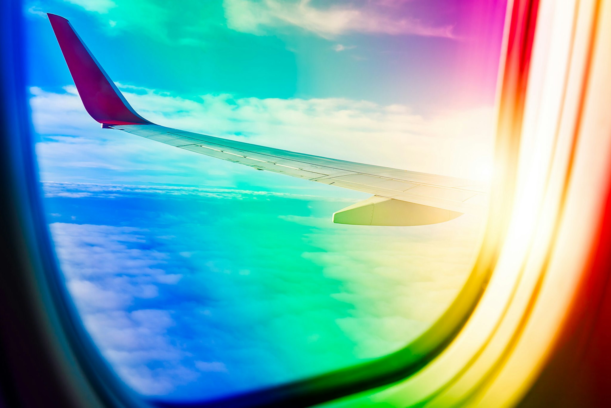Window View in plane