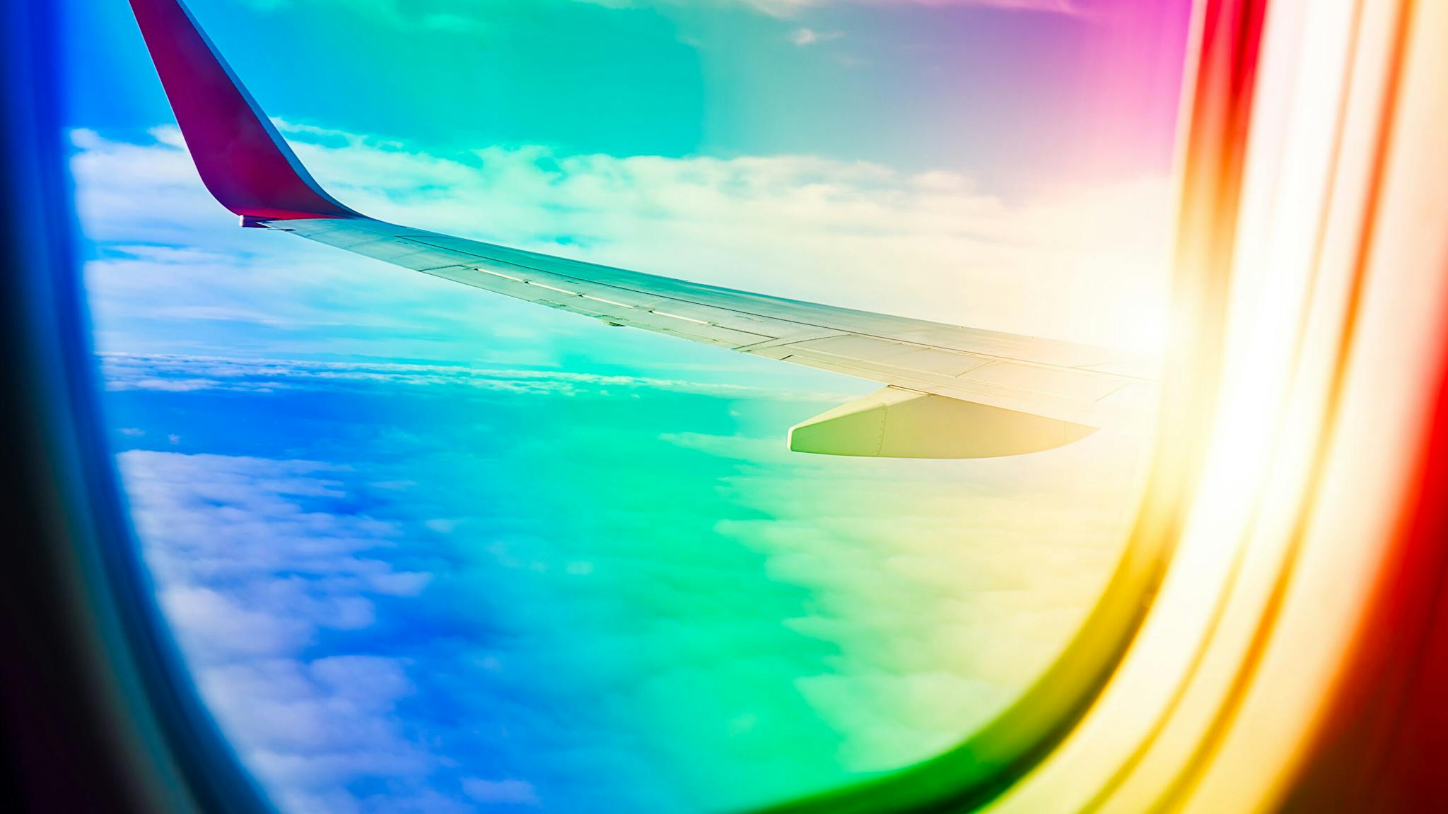 Window View in plane