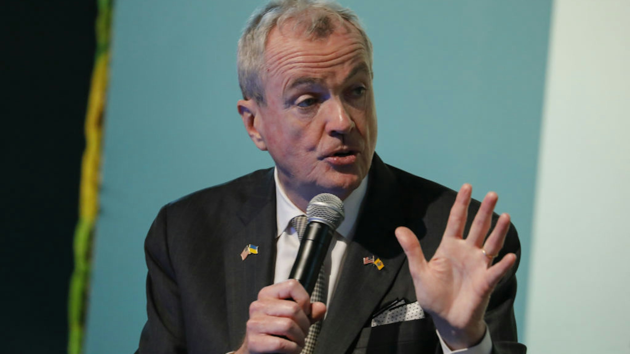 Phil Murphy, governor of New Jersey, speaks during the Aspen Ideas Climate conference in Miami Beach, Florida, US, on Tuesday, May 10, 2022. The conference is designed for the public to interact, learn, and collaborate with engaged thinkers and doers whose ideas and actions are critical to address the realities of a changing climate.